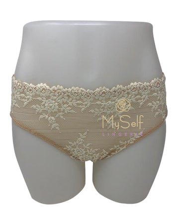 Wacoal 841191 Embrace Lace Hi Cut Brief myselflingerie.com